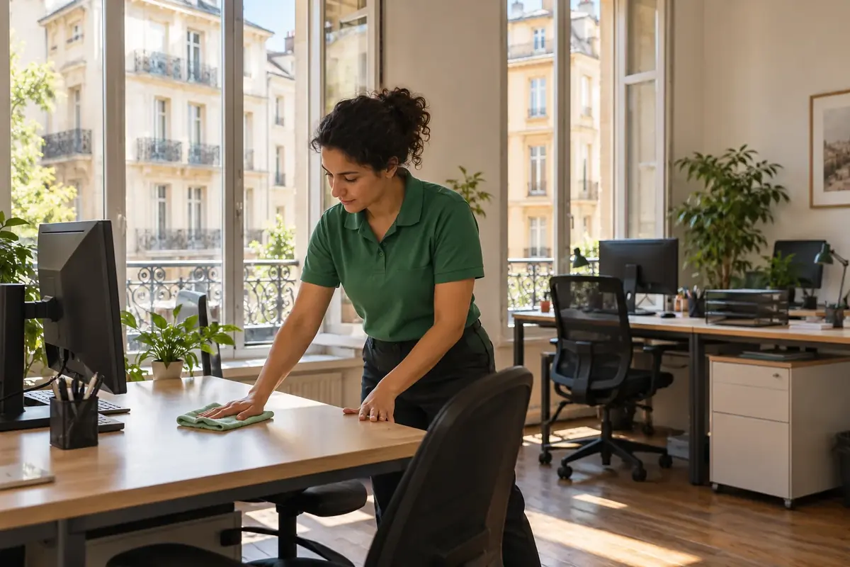 Illustration : bureaux